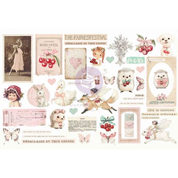 Prima - Cherry Sweet - Ephemera Pack, Daydreams - Image 2