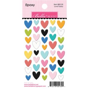 Bella Blvd - Documented - Epoxy Stickers, Love Today