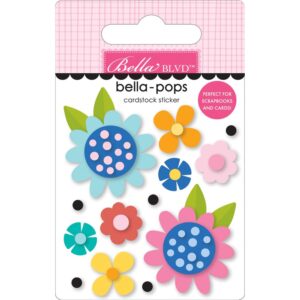 Bella Blvd - Documented - Bella-Pops 3D Stickers, Hello Beautiful