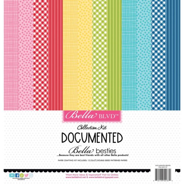 Bella Blvd - Documented - Besties Collection Kit 12"X12"
