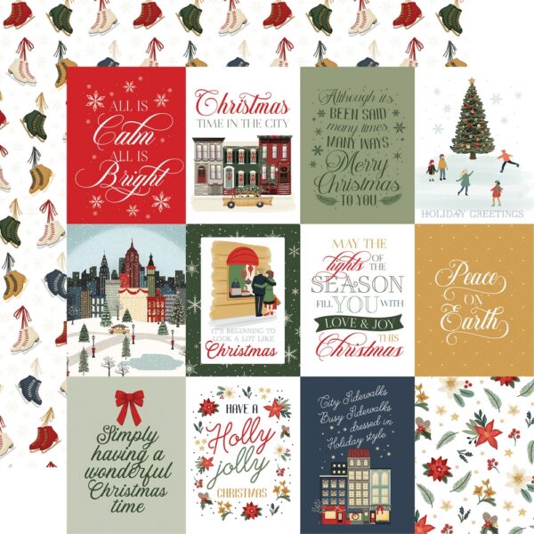 Carta Bella - Christmas In The City - Collection Kit 12"X12" - Image 2