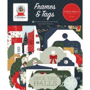 Carta Bella - Christmas In The City - Ephemera, Frames & Tags