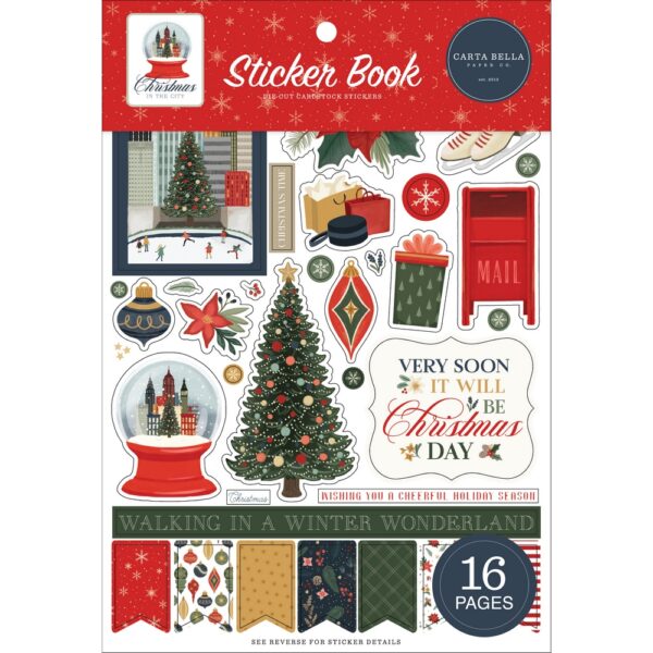 Carta Bella - Christmas In The City - Sticker Book
