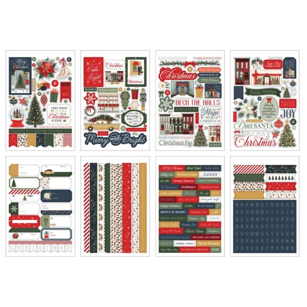 Carta Bella - Christmas In The City - Sticker Book - Image 2