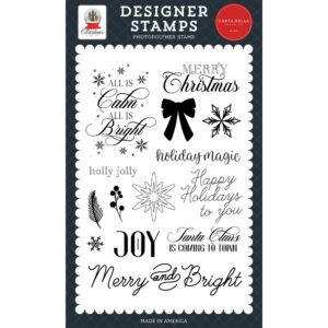 Carta Bella - Christmas In The City - Stamp Set, Holiday Magic