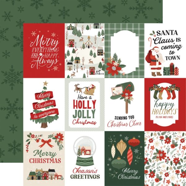 Carta Bella - Christmas Village - Collection Kit 12"X12" - Image 2