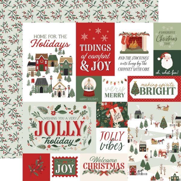 Carta Bella - Christmas Village - Collection Kit 12"X12" - Image 5