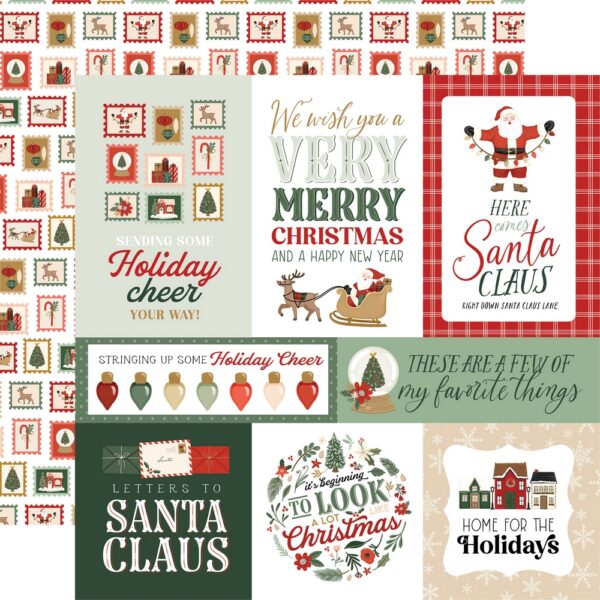 Carta Bella - Christmas Village - Collection Kit 12"X12" - Image 7