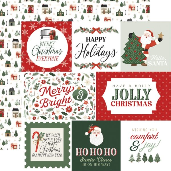 Carta Bella - Christmas Village - Collection Kit 12"X12" - Image 8