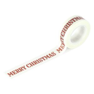 Carta Bella - Christmas Village - Washi Tape, Merry Christmas Word