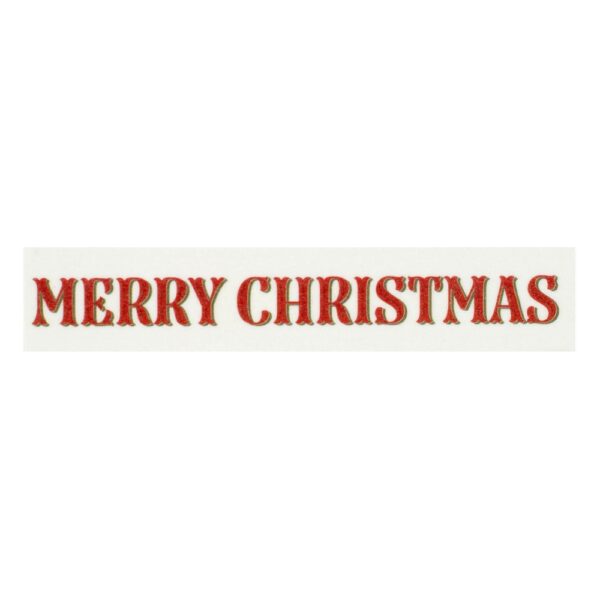Carta Bella - Christmas Village - Washi Tape, Merry Christmas Word - Image 2