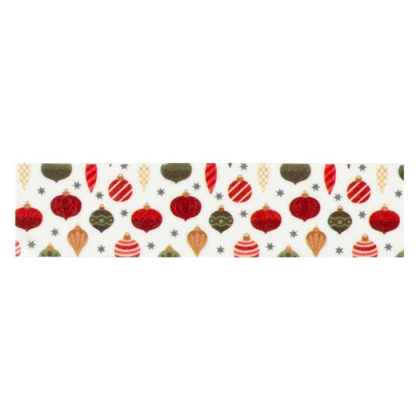 Carta Bella - Christmas Village - Washi Tape, Deck The Halls Ornaments - Image 2