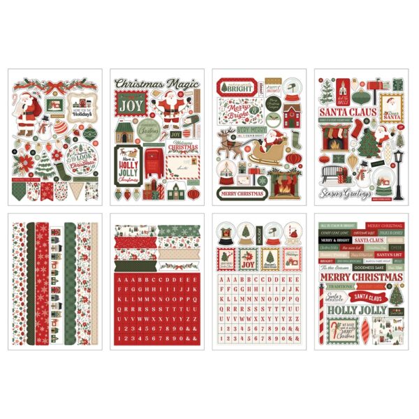 Carta Bella - Christmas Village - Sticker Book - Image 2