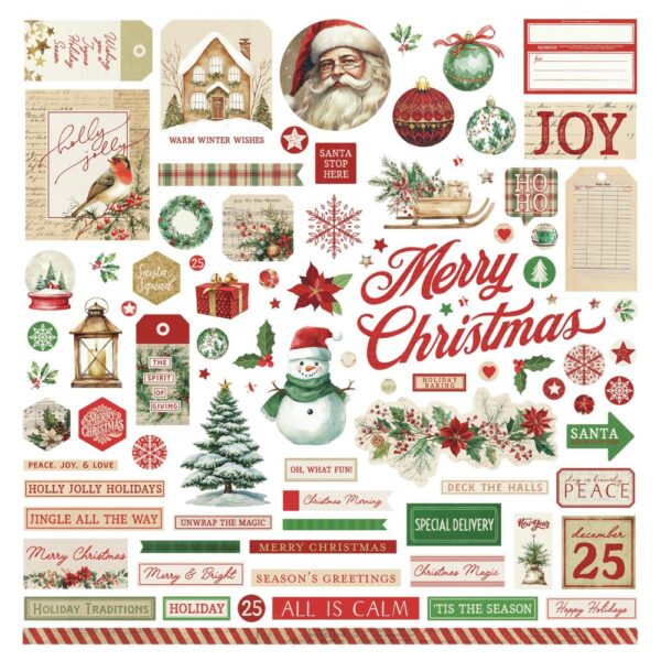 PhotoPlay - Christmas Junque - Cardstock Stickers