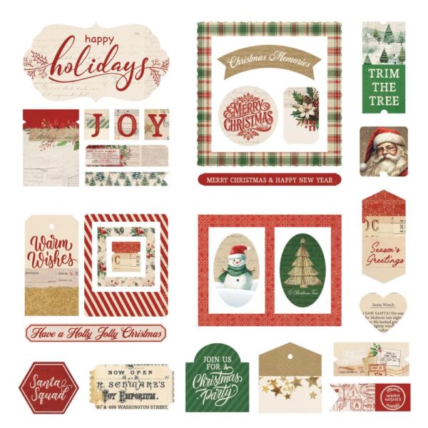 PhotoPlay - Christmas Junque - Ephemera Die-Cuts - Image 2