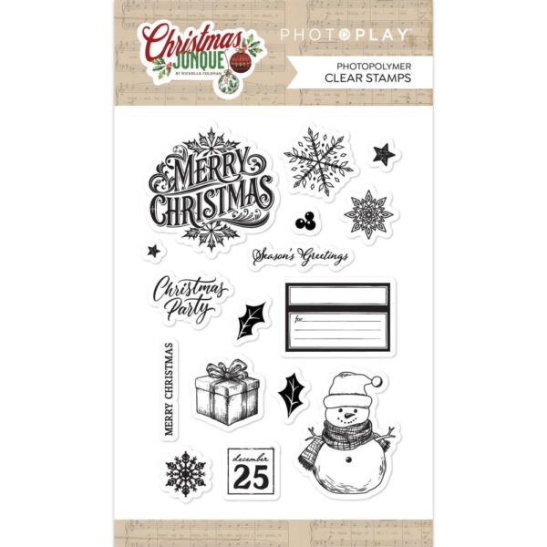 PhotoPlay - Christmas Junque - Clear Stamps