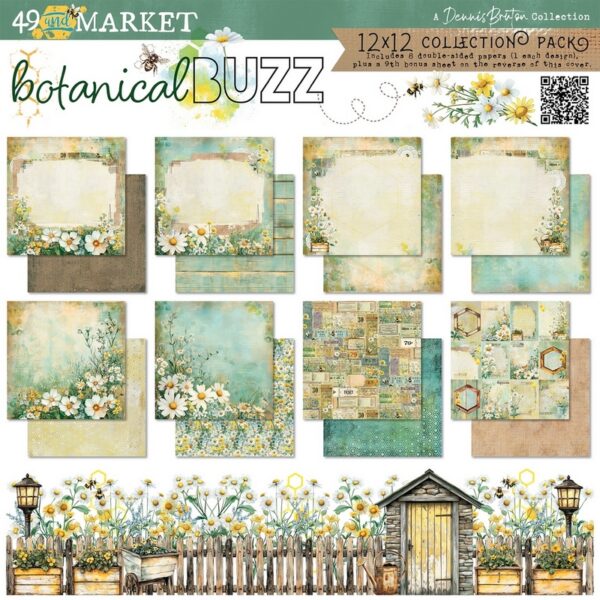 49 & Market - Botanical Buzz - 12 x 12 Collection Pack