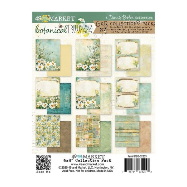 49 & Market - Botanical Buzz - 6 x 8 Collection Pack