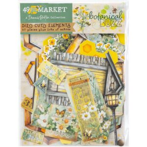 49 & Market - Botanical Buzz - Die-Cut Elements