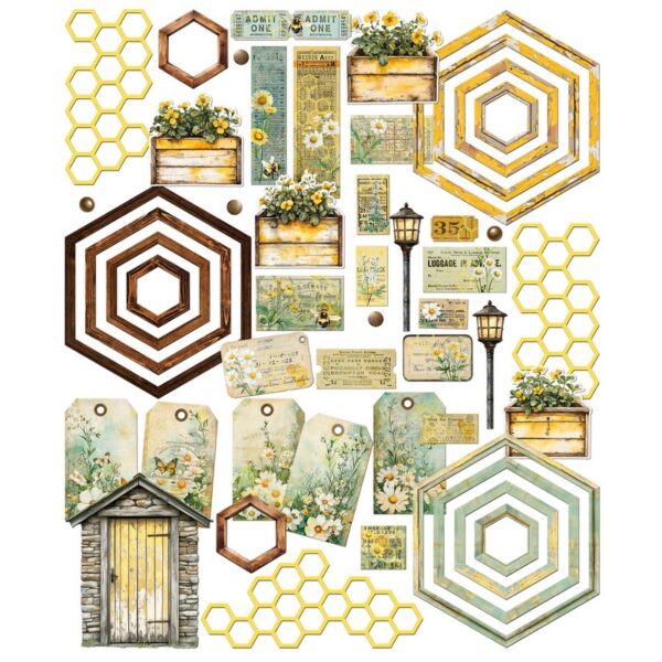 49 & Market - Botanical Buzz - Die-Cut Elements - Image 2
