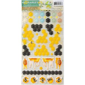 49 & Market - Botanical Buzz - Puffy Stickers