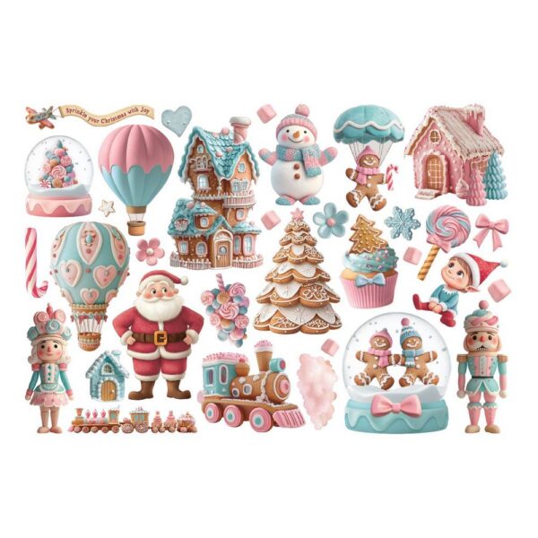 Stamperia - Candy Christmas - Ephemera - Image 2