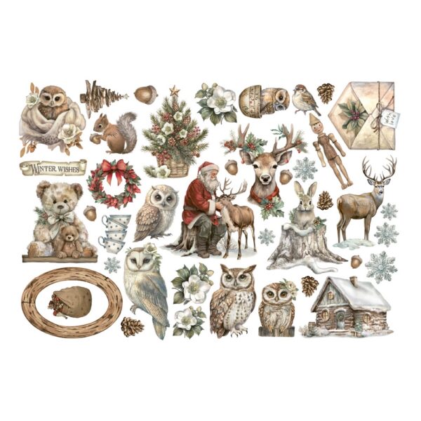 Stamperia - The Owl's House - Ephemera - Image 2
