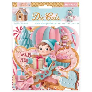Stamperia - Candy Christmas - Die-Cuts