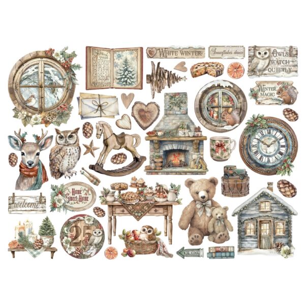 Stamperia - The Owl's House - Die Cuts - Image 2