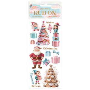 Stamperia - Candy Christmas - Rub-Ons, Santa Claus