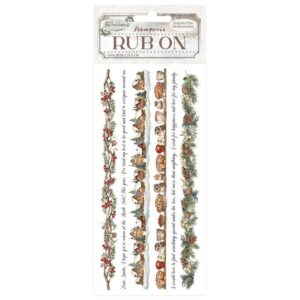 Stamperia - The Owl's House - Rub Ons, Stripes