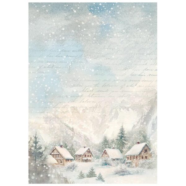 Stamperia - The Owl's House - Rice Paper A6 Backgrounds Pack 8Pk - Image 9
