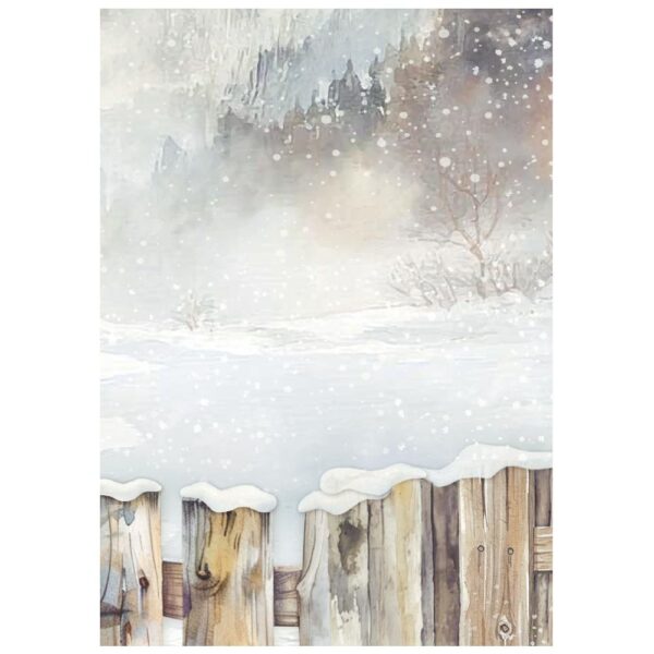 Stamperia - The Owl's House - Rice Paper A6 Backgrounds Pack 8Pk - Image 4