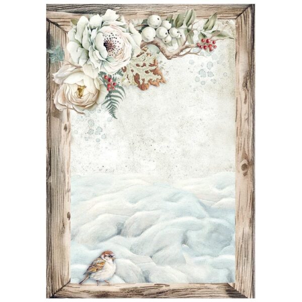 Stamperia - The Owl's House - Rice Paper A6 Backgrounds Pack 8Pk - Image 3