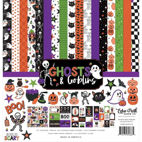 Echo Park - Ghosts & Goblins - Collection Kit 12"X12"
