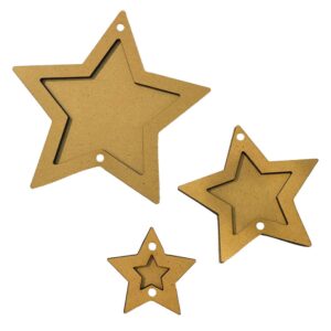 Stamperia - The Owl's House - Crafty Shapes, Stars
