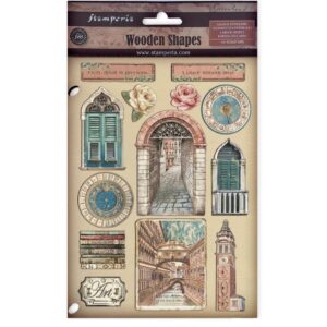 Stamperia - Venice City Of Art - Wooden Shapes