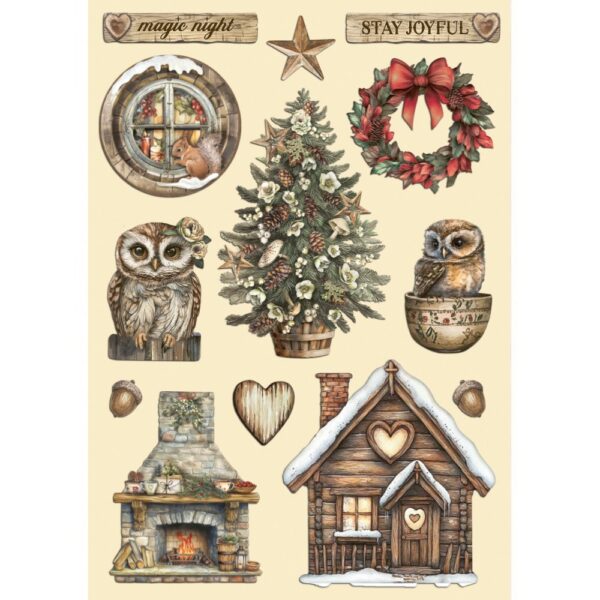 Stamperia - The Owl's House - Wooden Shapes - Image 2