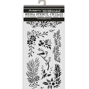 Stamperia - The Owl's House - Stencil 4x10", Branches