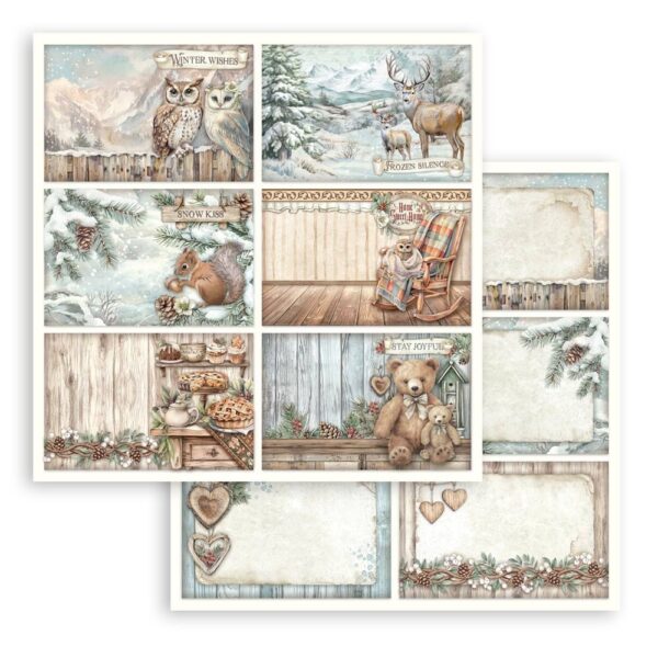 Stamperia - The Owl's House - 12x12" Scrapbooking Paper Pad, Double Sided - Image 3
