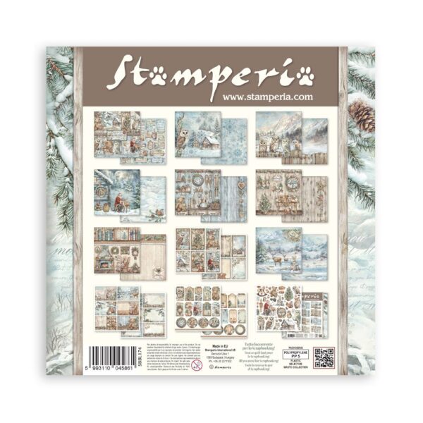 Stamperia - The Owl's House - 12x12" Scrapbooking Paper Pad, Double Sided - Image 2