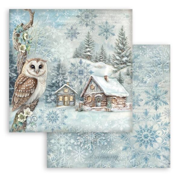 Stamperia - The Owl's House - 12x12" Scrapbooking Paper Pad, Double Sided - Image 6