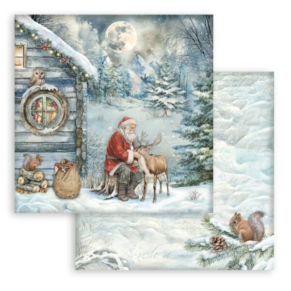 Stamperia - The Owl's House - 12x12" Scrapbooking Paper Pad, Double Sided - Image 7