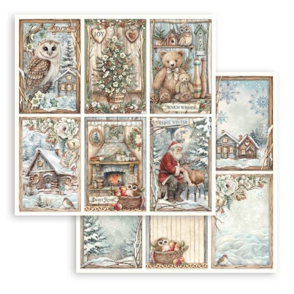 Stamperia - The Owl's House - 12x12" Scrapbooking Paper Pad, Double Sided - Image 5