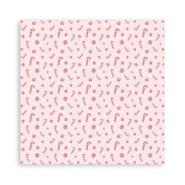 Stamperia - Candy Christmas - 8x8″ Paper Pad, Single Sided - Image 11