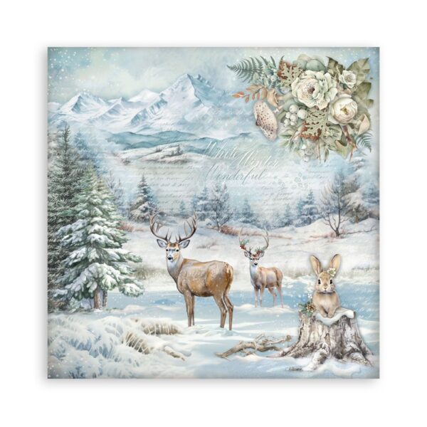 Stamperia - The Owl's House - 12x12" Paper Pad, Single Sided - Image 14