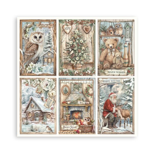 Stamperia - The Owl's House - 12x12" Paper Pad, Single Sided - Image 8