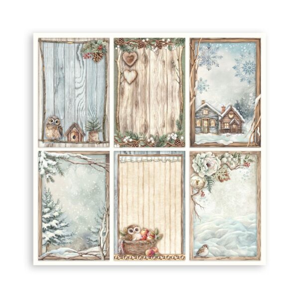 Stamperia - The Owl's House - 12x12" Paper Pad, Single Sided - Image 9