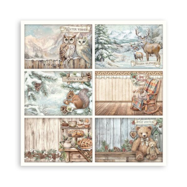 Stamperia - The Owl's House - 12x12" Paper Pad, Single Sided - Image 3