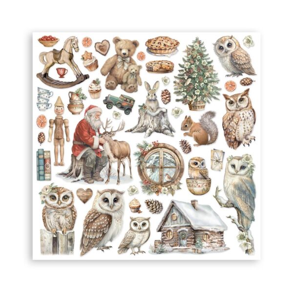 Stamperia - The Owl's House - 12x12" Paper Pad, Single Sided - Image 10